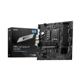MSI Motherboard PRO B760M-P DDR4