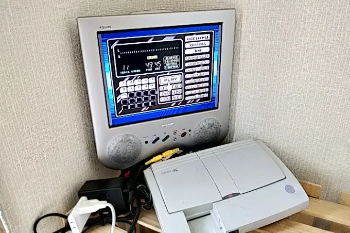 NEC PC Engine DUO-RX PCE-DUORX Console, Pad, PSU and game set, Working-a725-