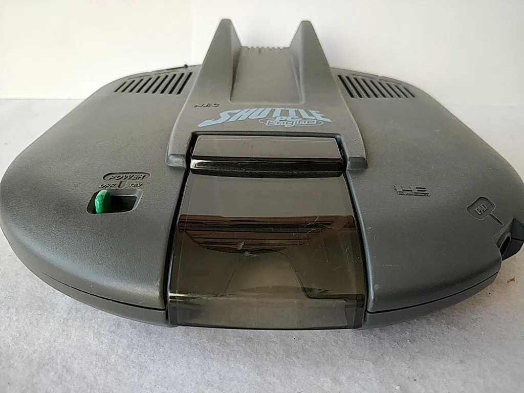 NEC PC Engine Shuttle Console(TurboGrafx-16) Pad,PSU,AV cable,Game/tested-d1028-