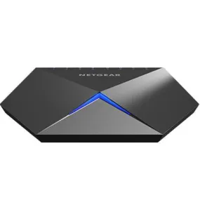 Netgear Nighthawk S8000 8-Port Gaming & Streaming Switch, 8 x Gigabit Ports, Manageable, Desktop Standable - GS808E-100NAS