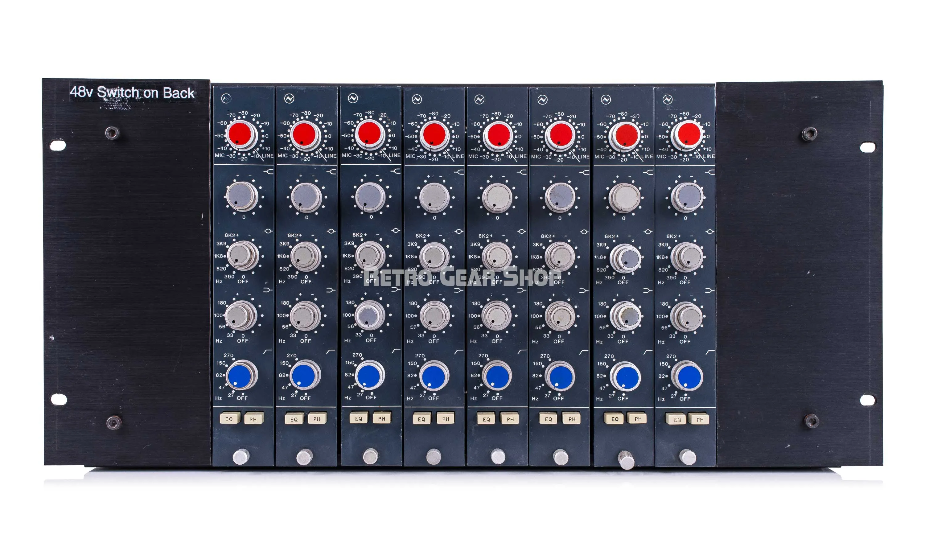 Neve 3115 Mic Preamp EQ 8-Channel Rack with PSU