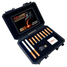 NEW! Actor Cigarette Pro - Simulated Smoking Prop - Full Kit TAN FILTERS