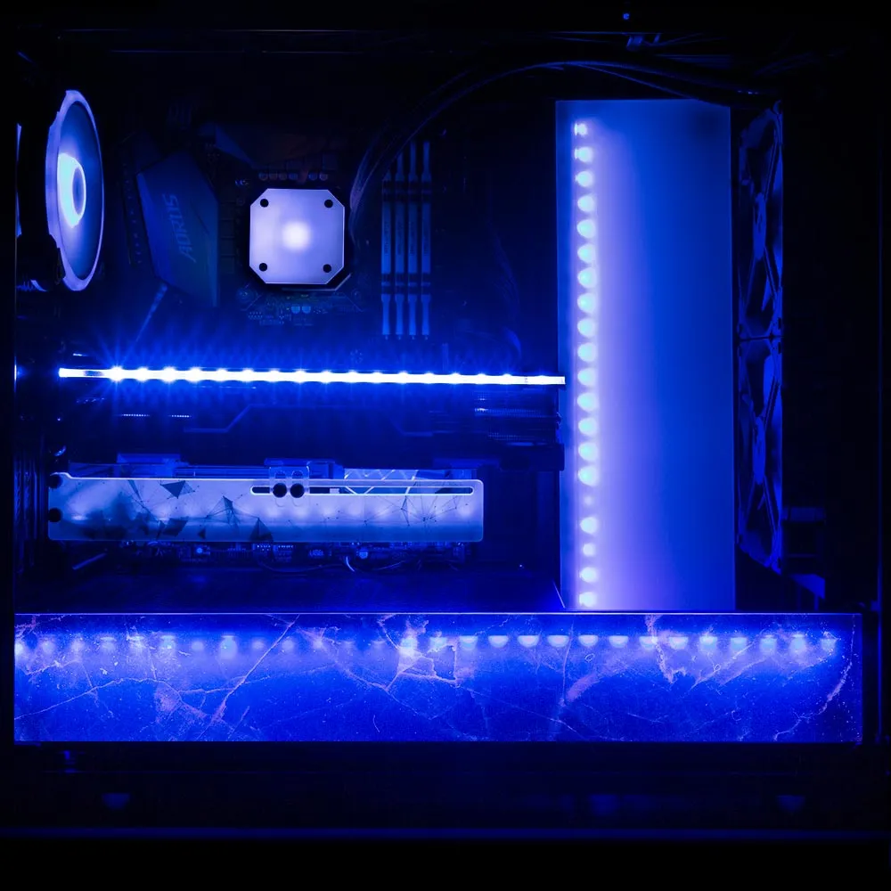Night Marble RGB PSU Shroud Cover