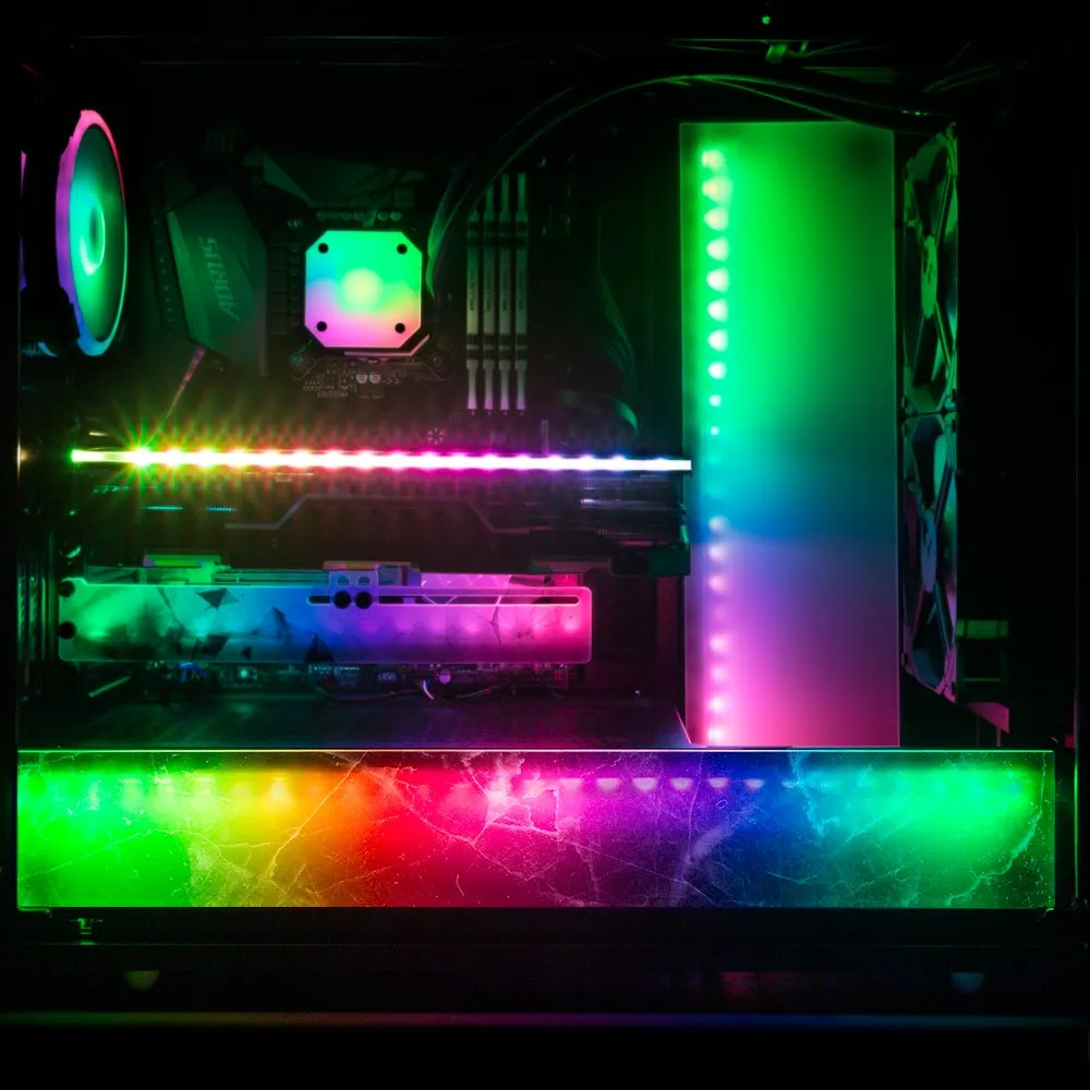 Night Marble RGB PSU Shroud Cover