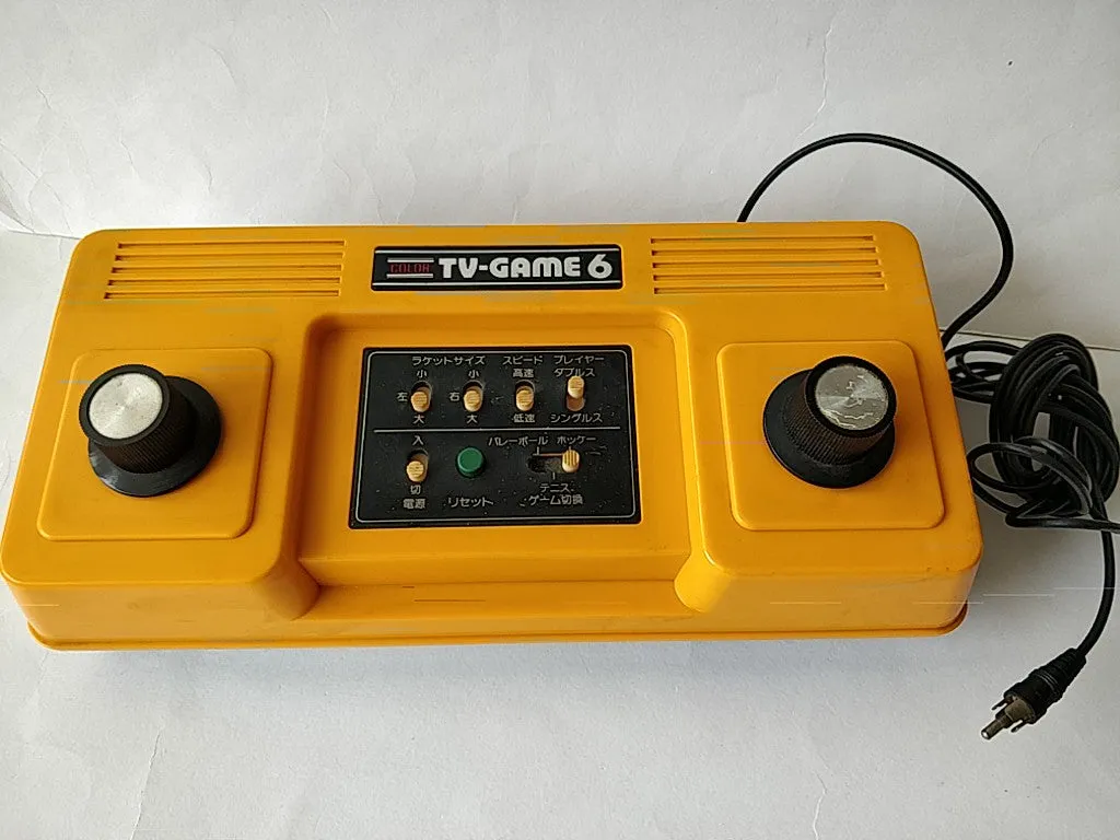 Nintendo TV GAME 6 (CTG-6V) Console and RF switch set Tested-c0929-