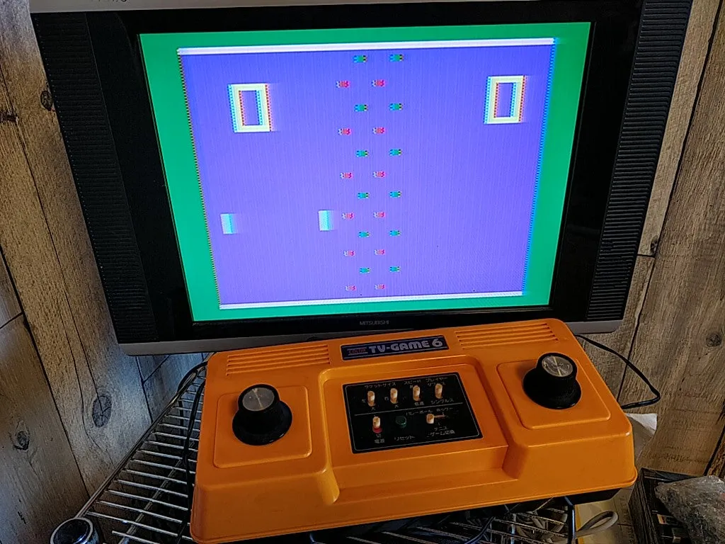 Nintendo TV GAME 6 (CTG-6V) Console and RF switch set Tested-c0929-