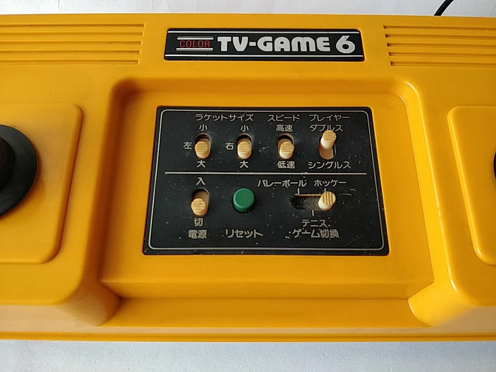 Nintendo TV GAME 6 (CTG-6V) Console and RF switch set Tested-c0929-