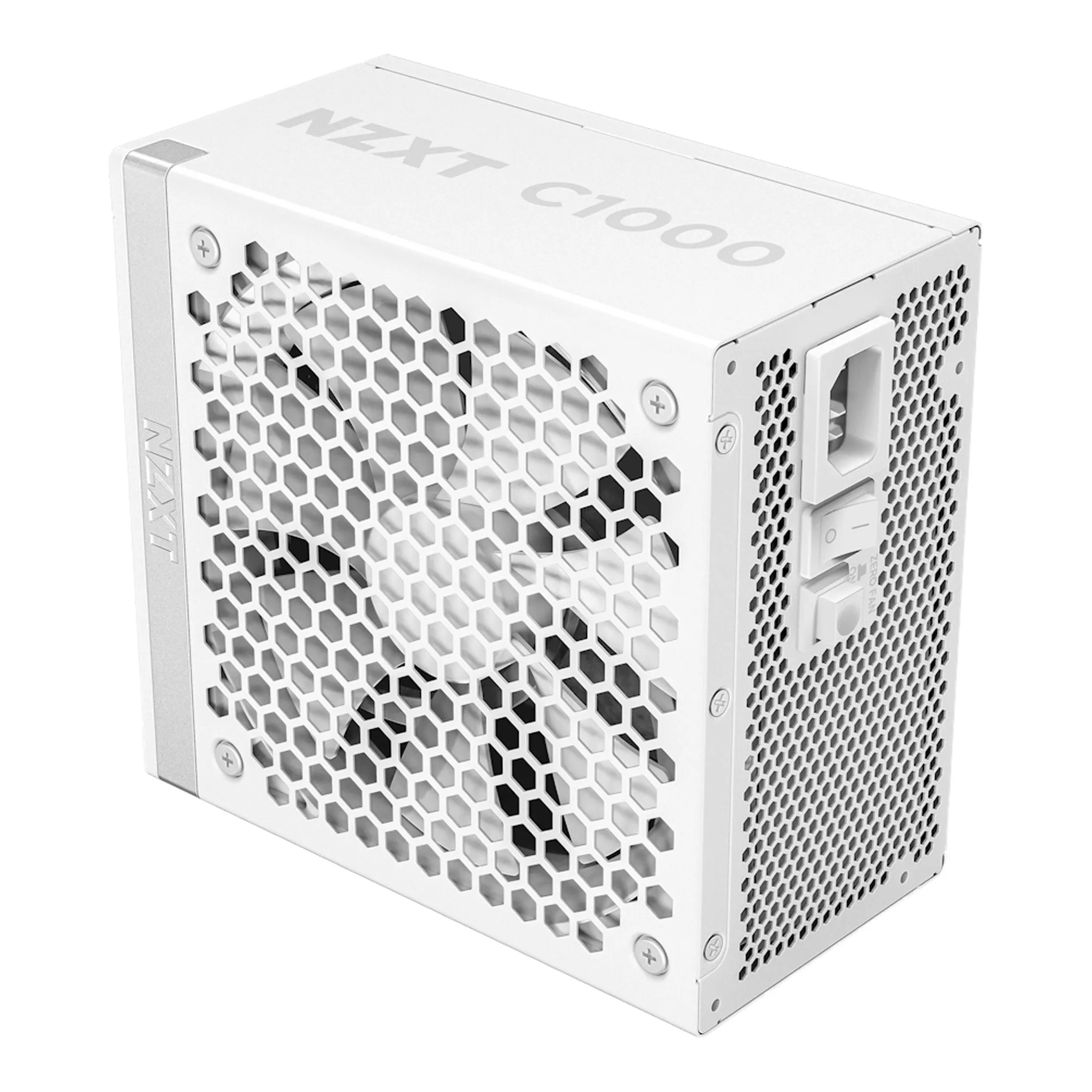 NZXT PA-0G2BW-US C1000 Gold ATX 3.1 1000 Watt 80 PLUS Gold Fully Modular PSU - White