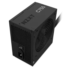 NZXT PSU 750 WATT 80 PLUS BRONZE NON-MODULAR -PA-7B2BB-UK (BIS.R-41200646)
