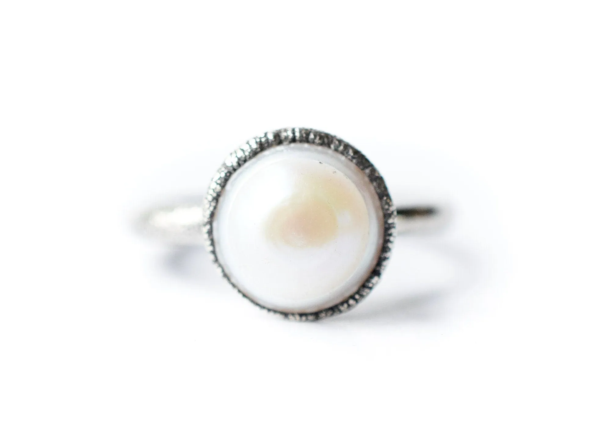 Pearl ring | Pearl stacking ring