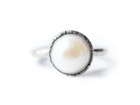 Pearl ring | Pearl stacking ring