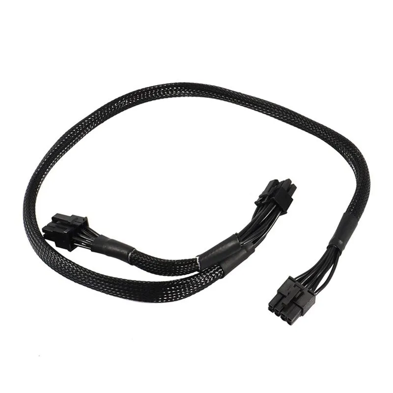 Pi ® (PiPlus®) 8 Pin Male to Dual 8 Pin (6 2) Male PCI Express Power Adapter Cable for EVGA PSU