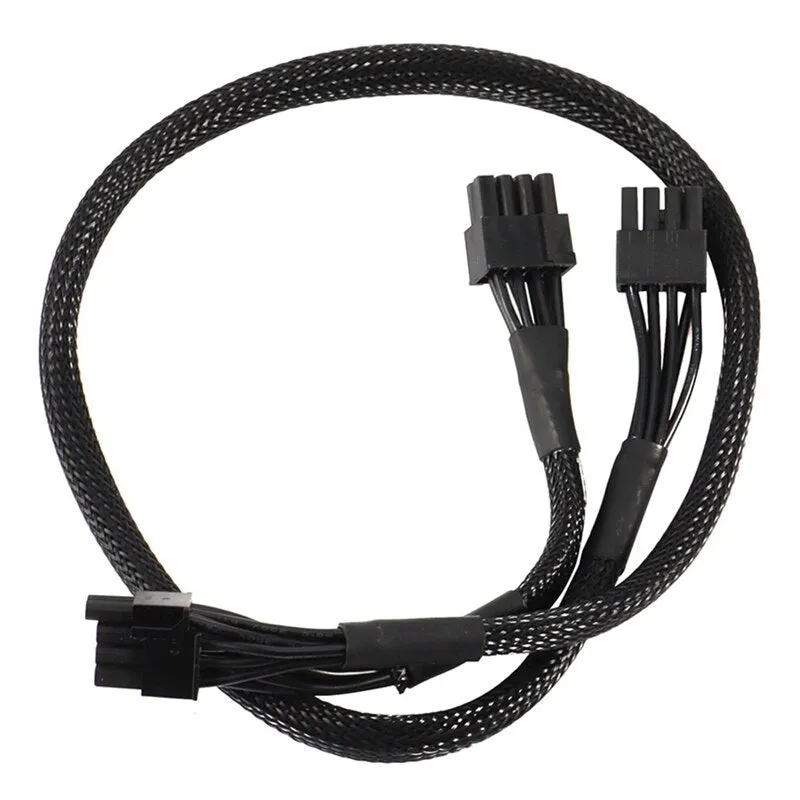 Pi ® (PiPlus®) 8 Pin Male to Dual 8 Pin (6 2) Male PCI Express Power Adapter Cable for EVGA PSU