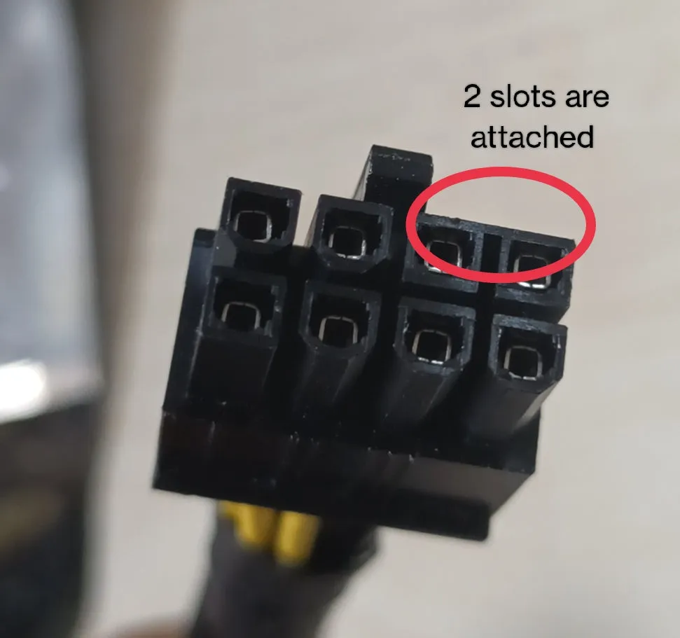 Pi ® (PiPlus®) 8 Pin Male to Dual 8 Pin (6 2) Male PCI Express Power Adapter Cable for EVGA PSU