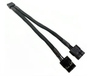 Pi ® (PiPlus®) Dual PCIe 8 Pin Female to Mini 12 Pin Male GPU Power Adapter Cable