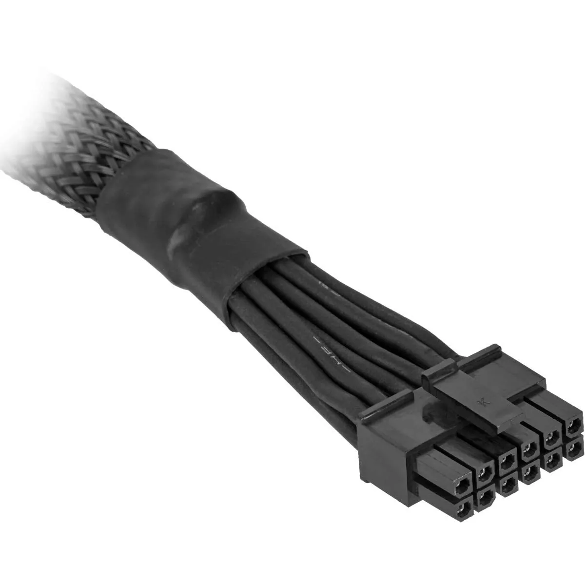 Pi ® (PiPlus®) Dual PCIe 8 Pin Female to Mini 12 Pin Male GPU Power Adapter Cable