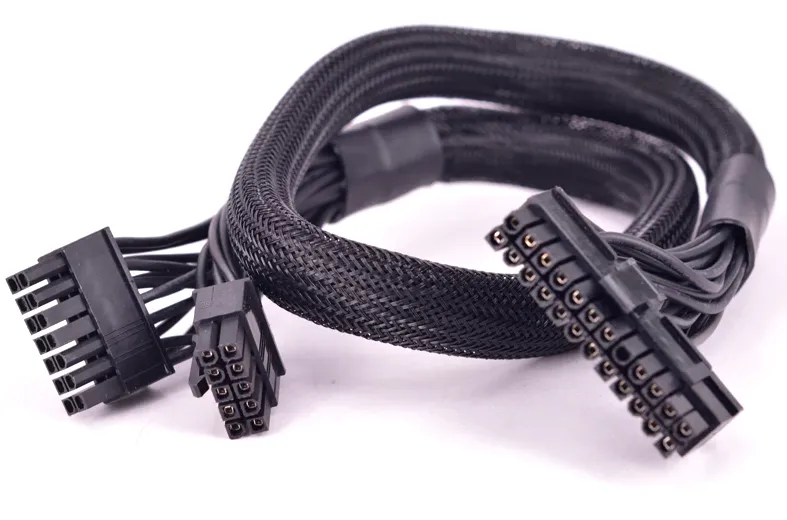 Pi ®(PiPlus®)14pin 10Pin to 24 Pin ATX Power Supply Cable for Corsair RM1000 850 750 650 550 450