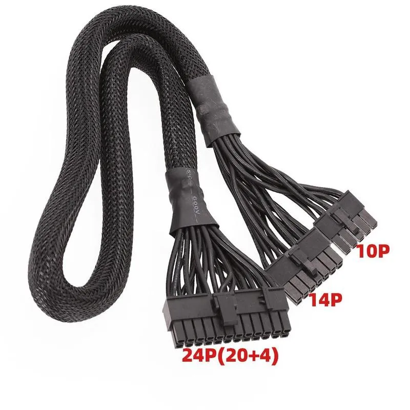 Pi ®(PiPlus®)14pin 10Pin to 24 Pin ATX Power Supply Cable for Corsair RM1000 850 750 650 550 450