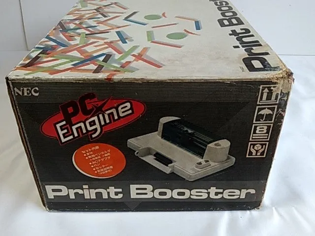 Print Booster system PI-AD3 for NEC PC Engine Turbografx-16 ,manual,Boxed set-A-