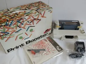 Print Booster system PI-AD3 for NEC PC Engine Turbografx-16 ,manual,Boxed set-A-