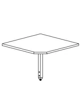 Production Basics 3419 RTW Series Add-On Corner, 36"D