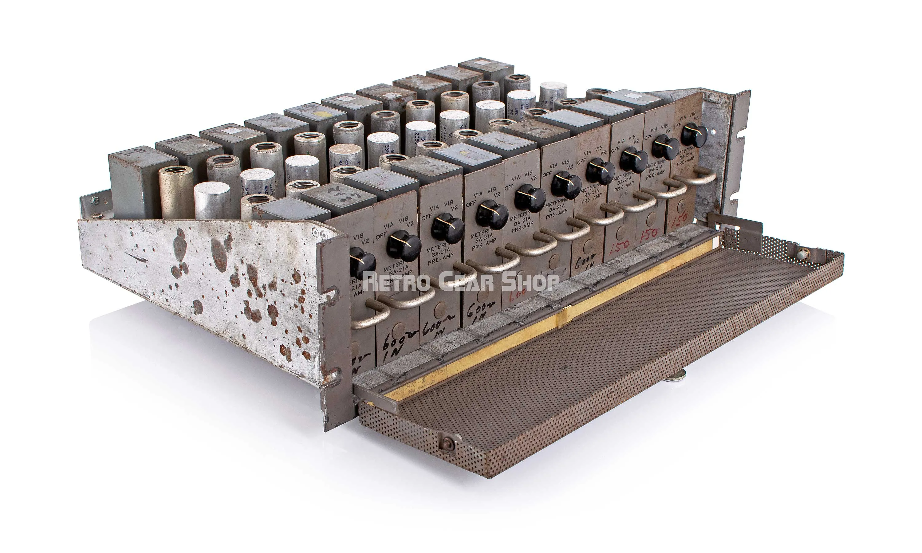 RCA BA-21A Modules Racked   Custom PSU