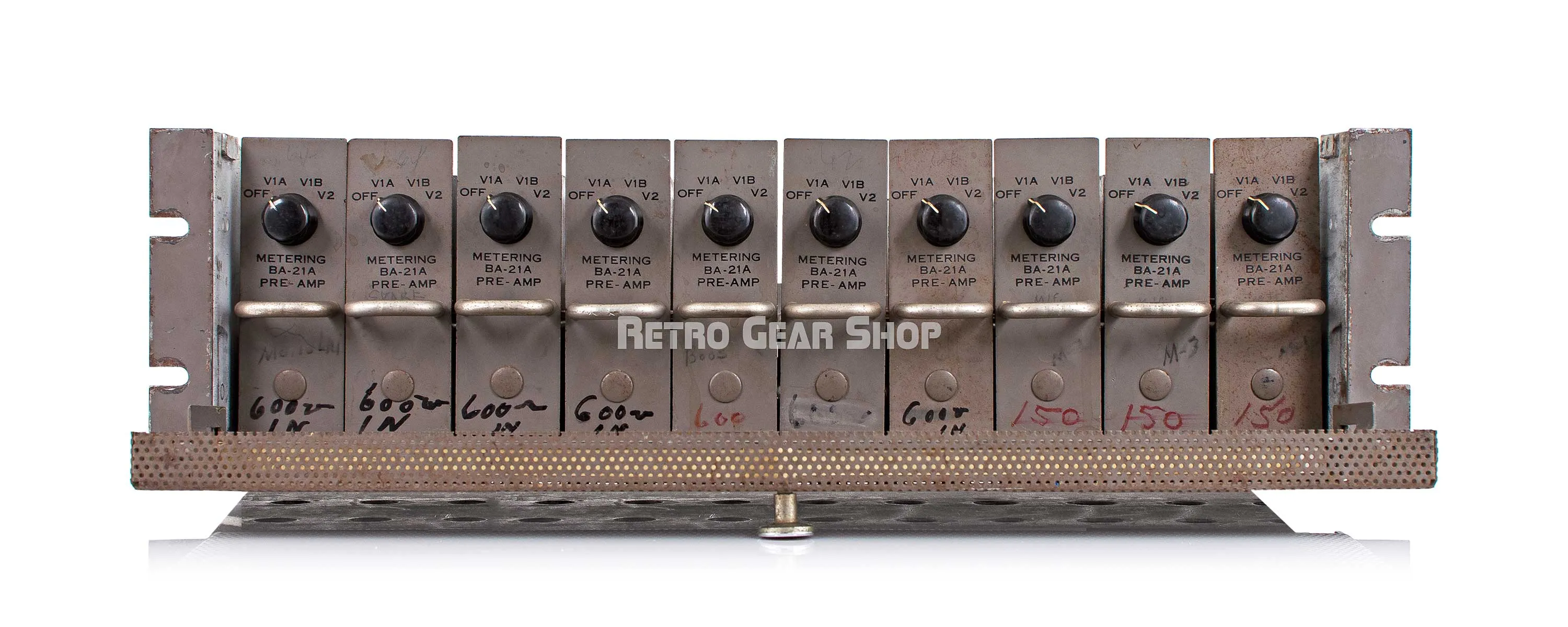 RCA BA-21A Modules Racked   Custom PSU