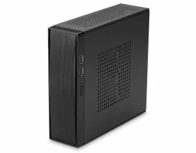 RGEEK C01 SECC Chassis Small Industrial Desktop Computer Case PSU HTPC Mini Itx Pc With Power Supply