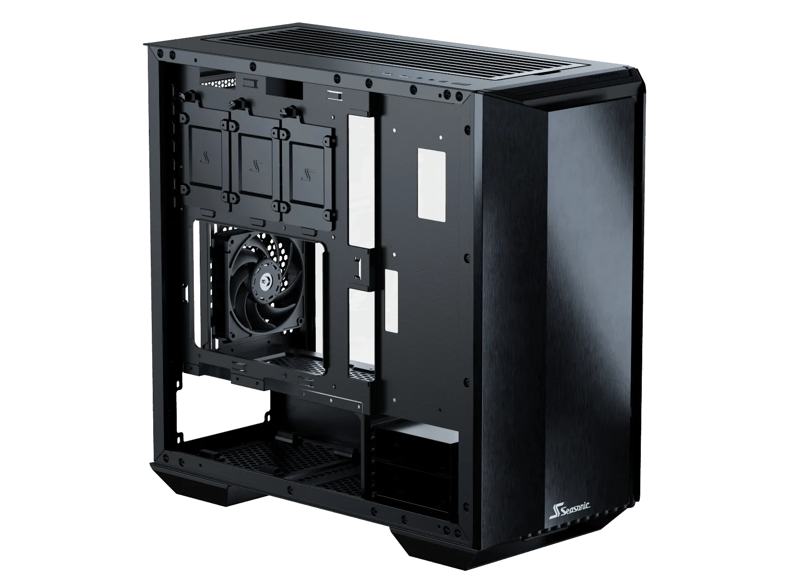 Seasonic Syncro Q704 Aluminum Case with Syncro DGC-650 650W 80 Plus Gold PSU & Connect Module RED DOT AWARD WINNER 2021