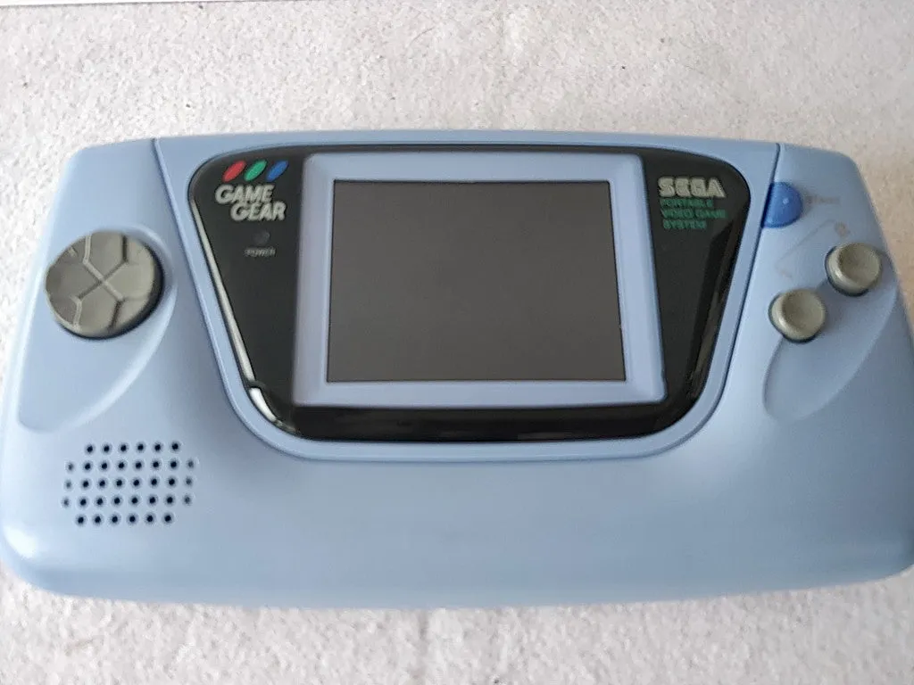 SEGA GAME GEAR Handheld Blue color Console Ninku limited ,Manual,Boxed set-c0803