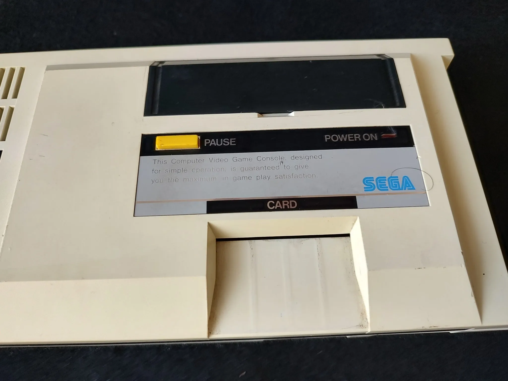 SEGA MARK 3 III CONSOLE (Sega Master System) ,Pads set. Working -f0822-