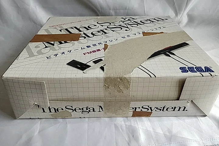 SEGA Master System Console MK-2000,Two Pads,PSU,Boxed set tested-a1126-