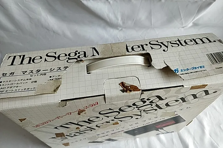SEGA Master System Console MK-2000,Two Pads,PSU,Boxed set tested-a1126-