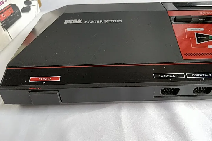SEGA Master System Console MK-2000,Two Pads,PSU,Boxed set tested-a1126-