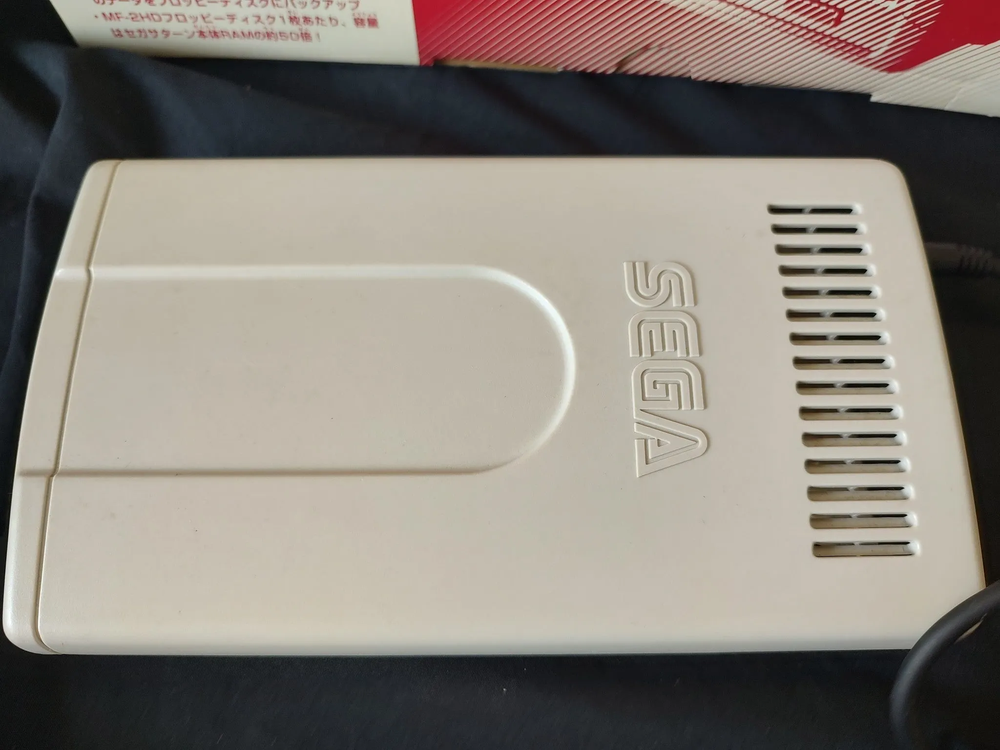 SEGA SATURN FDD Drive HSS-0128 SAGASATURN NETWORKS Boxed/ Not tested -g0322-