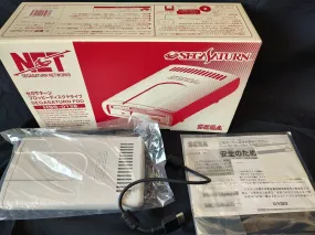 SEGA SATURN FDD Drive HSS-0128 SAGASATURN NETWORKS Boxed/ Not tested -g0322-
