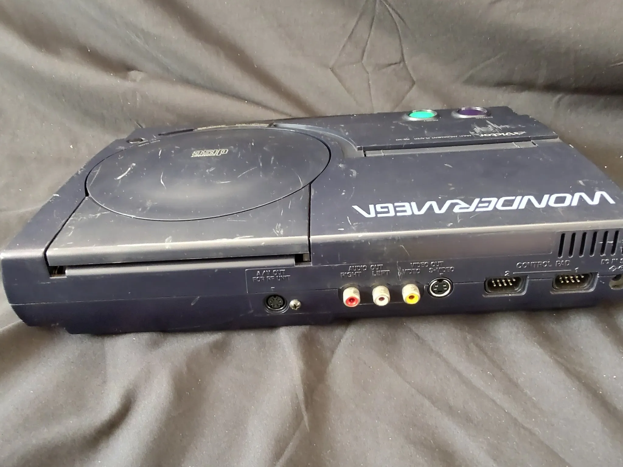 SEGA Victor Wonder MEGA RG-M2 Console,Pad,PSU and Games set tested MEGA CD-b529-