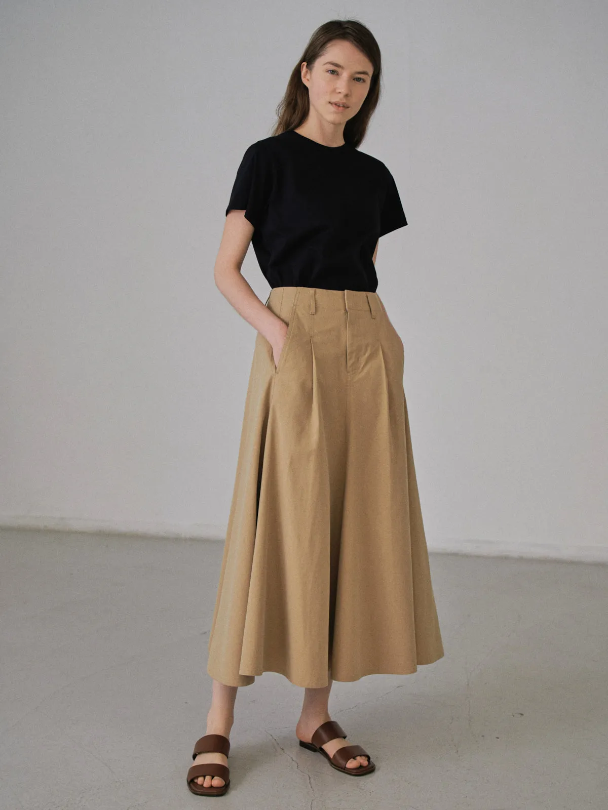 Silket Cotton T-Shirt - Black