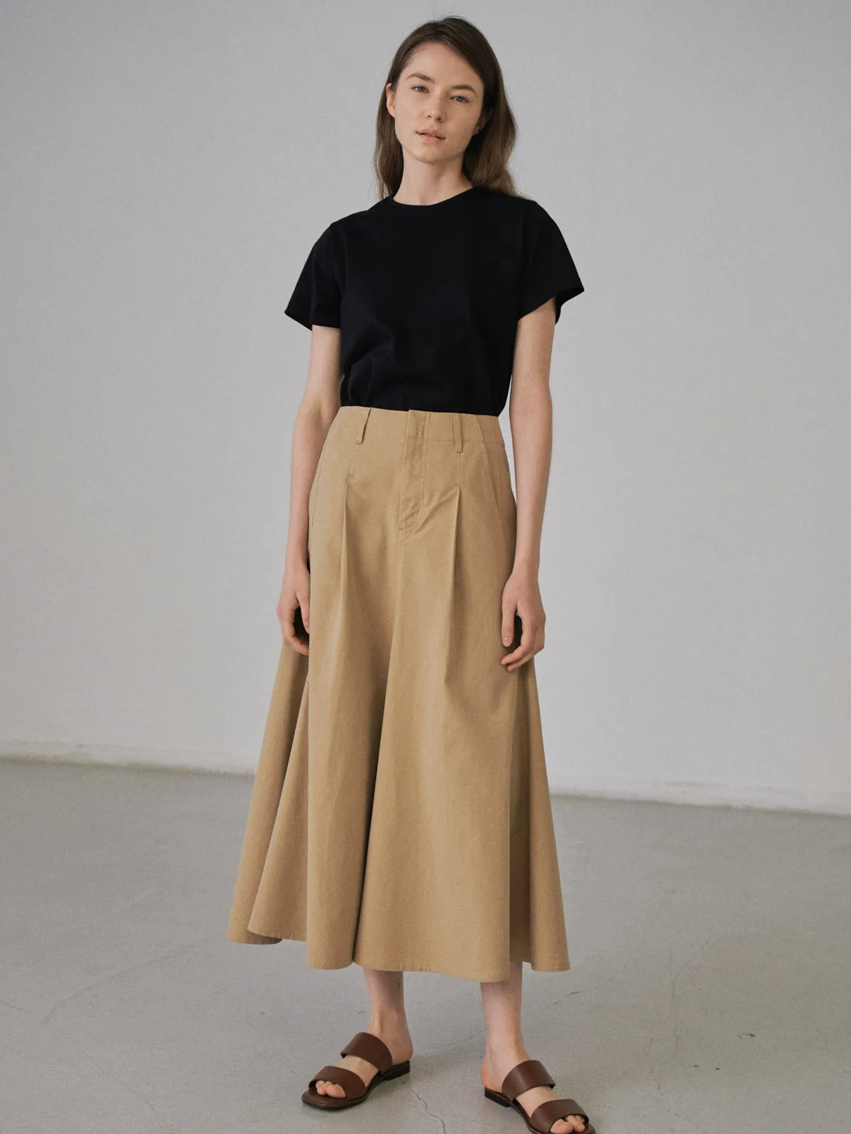 Silket Cotton T-Shirt - Black