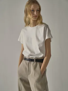 Silket Cotton T-Shirt - Off White