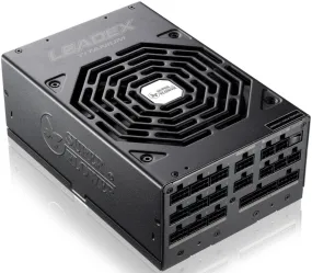 Super Flower Leadex Titanium 1600W 黑色 (Black) PCIE5.1 ATX 3.1 - 80 Plus Glod  鈦金牌認證全模組化 Full Modular Power Supply (SF-1600F14HT-BK) 10年保養
