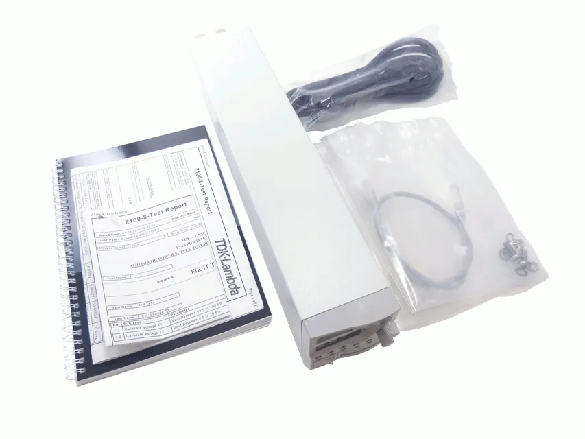 TDK-Lambda 0V to 100V Single-OUT 8A 800W Bench Power Supply Z100-8-U