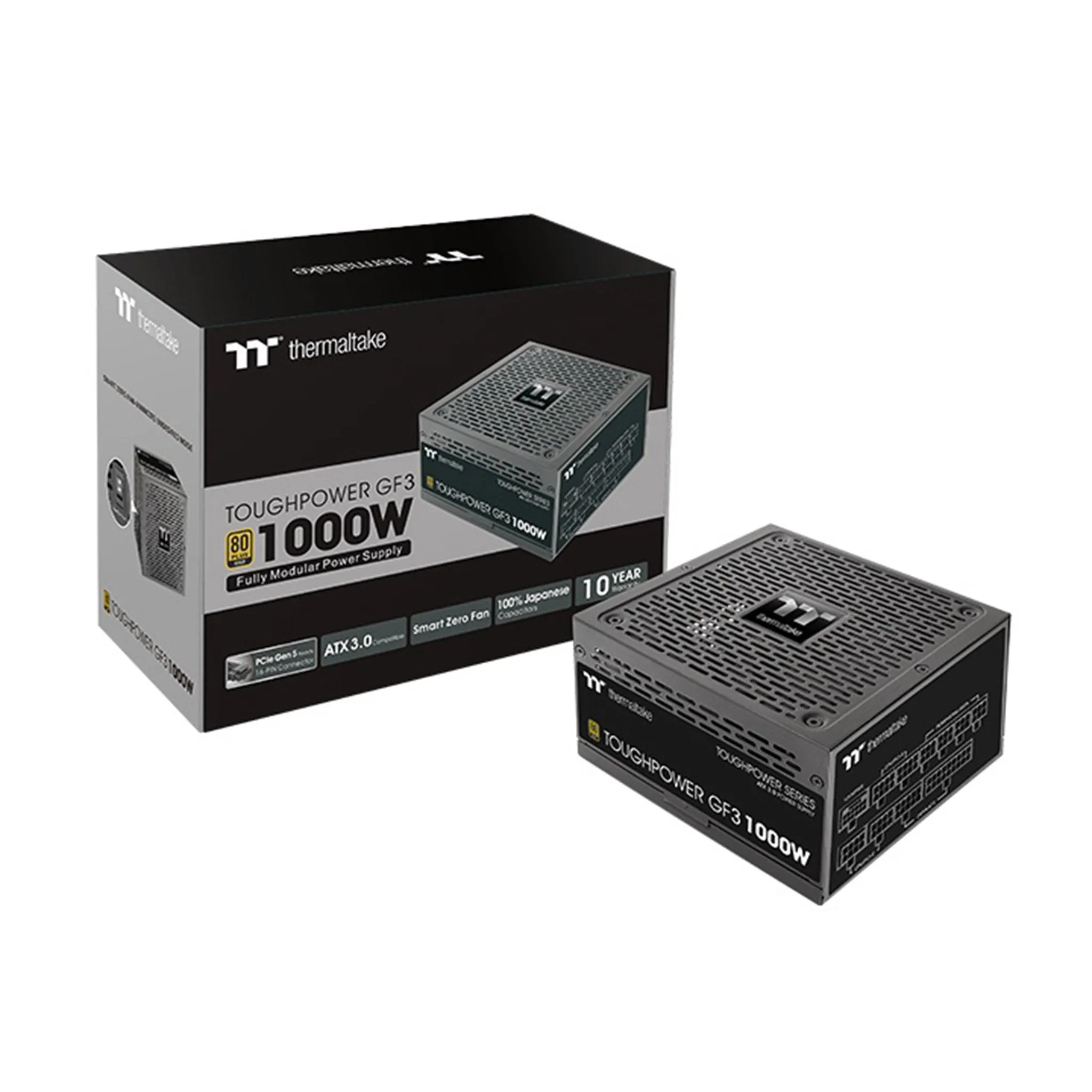 Thermaltake PS-TPD-1000FNFAGU-4 1000W 80Plus Gold Toughpower GF3 TT Fully Modular Power Supply
