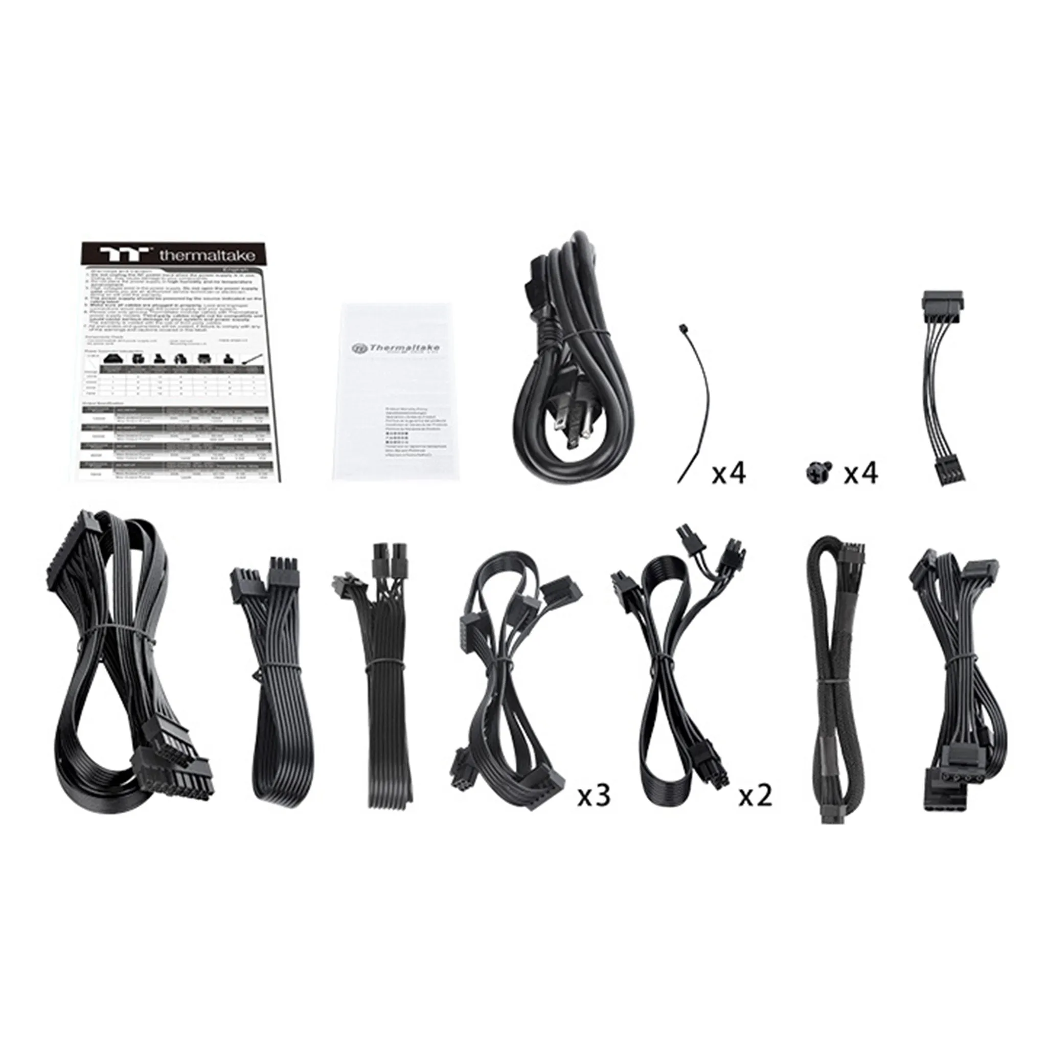 Thermaltake PS-TPD-1000FNFAGU-4 1000W 80Plus Gold Toughpower GF3 TT Fully Modular Power Supply