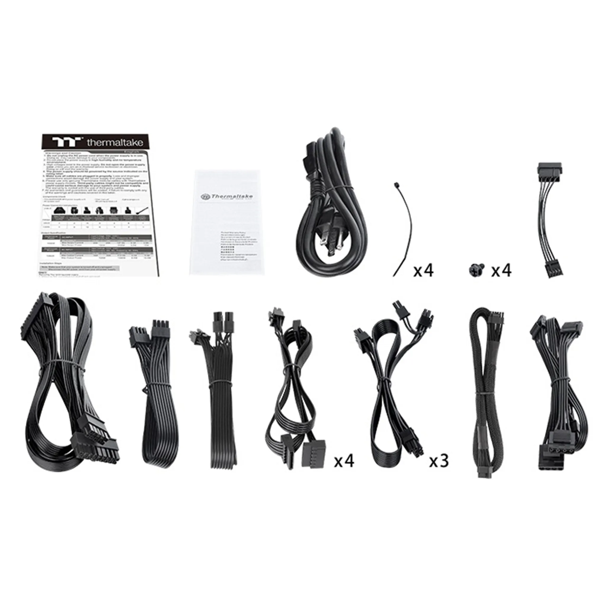 Thermaltake PS-TPD-1350FNFAGU-4 1350W 80Plus Gold Toughpower GF3 TT Fully Modular Power Supply