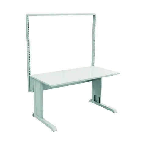Treston 14-C10041398 30" x 72" Concept™ Manual Lift Workbench with Laminate Work Surface, Uprights & Rounded Front Edge