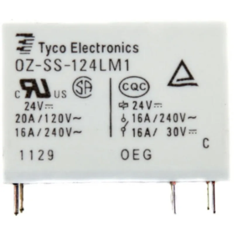 Tyco Electronics General Purpose 24V Mini Power Relay 0Z-SS-124LM1