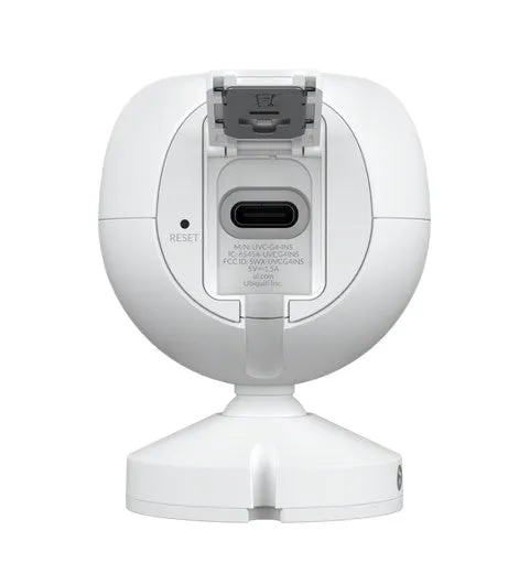 Ubiquiti UniFi Protect G4 Instant Wireless Camera - Compact, wide-angle, two-way audio - NO PSU (Requires USB-C AC Adaptor or Hub)