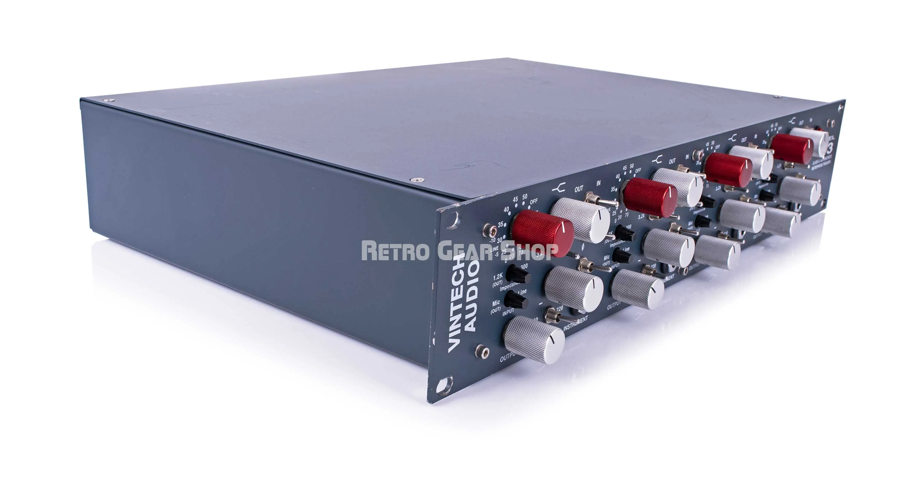 Vintech Audio 473 4-channel Microphone Preamp & EQ with PSU