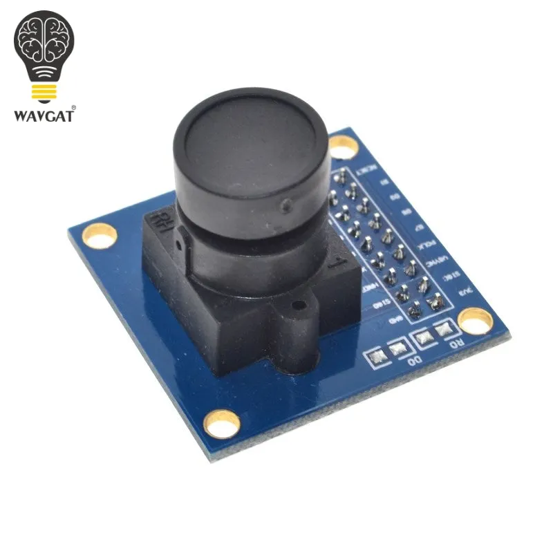 WAVGAT OV7670 camera module OV7670 moduleSupports VGA CIF auto exposure control display active size 640X480 For Arduino